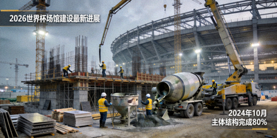 2026世界杯场馆建设最新进展图片